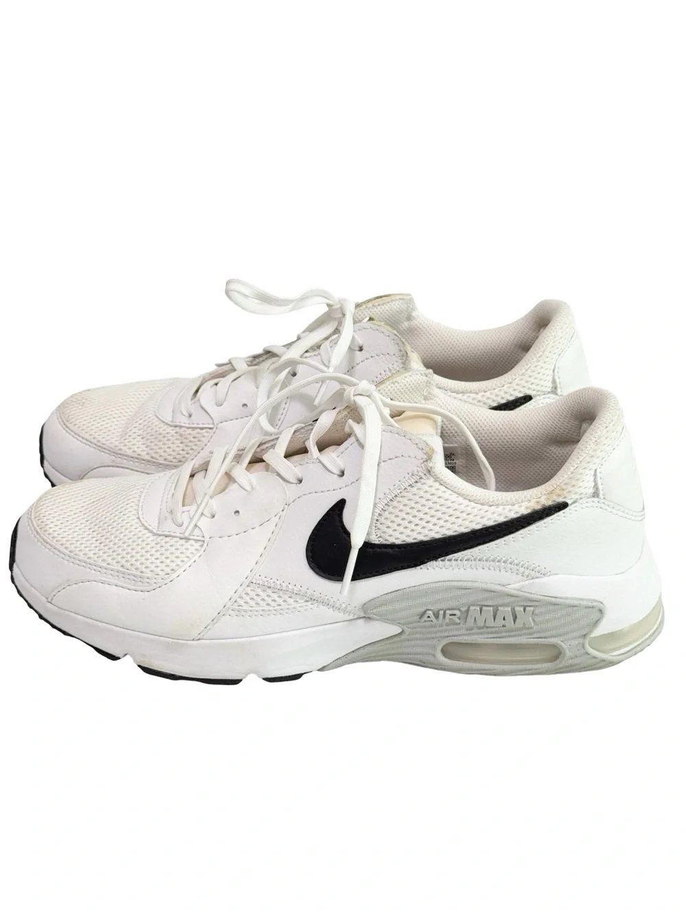 Nike Air Max Excee Sneaker White Black 8.5